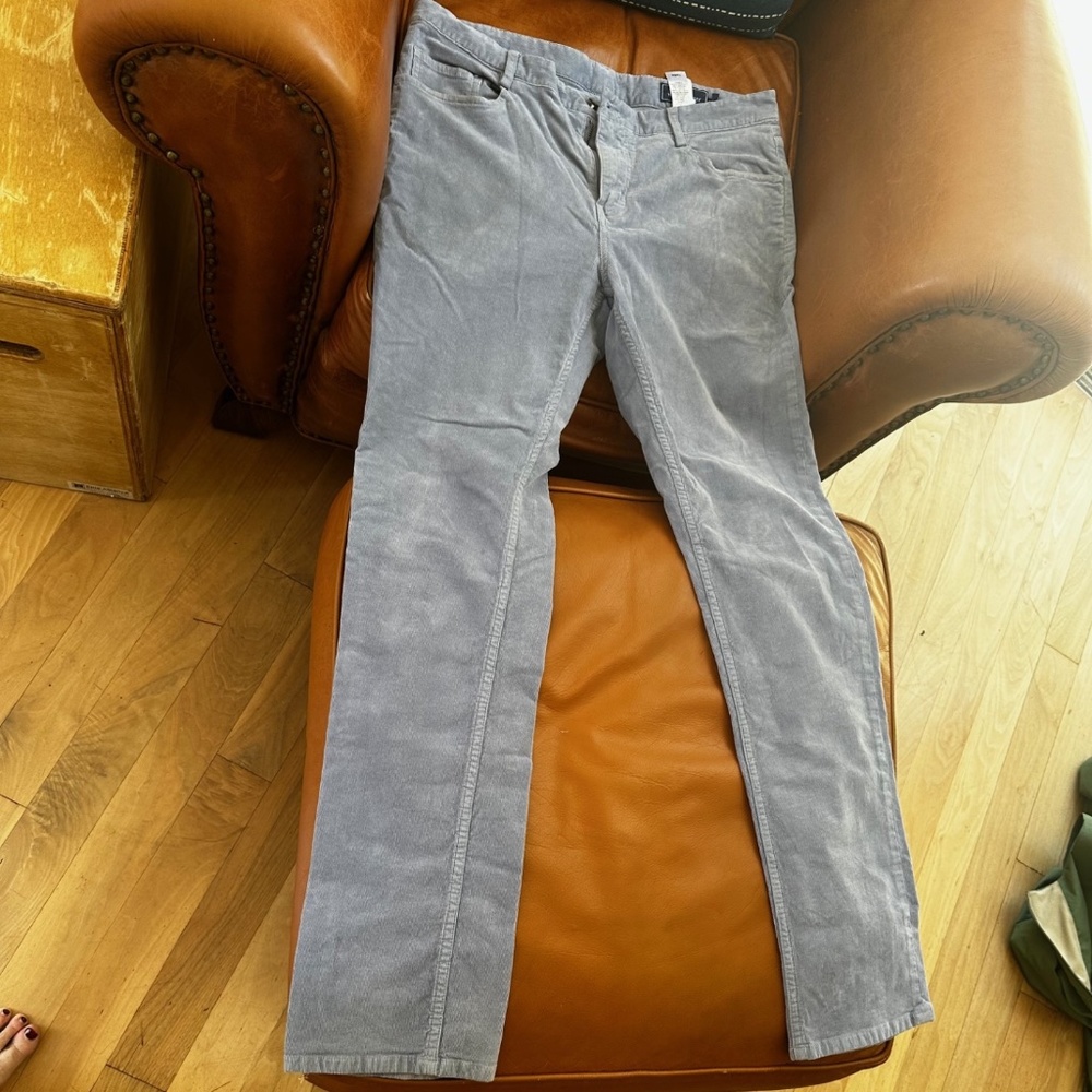 Vineyard Vines Corduroy Classic Fit 5-Pocket Pant  Blue - Summer Evening